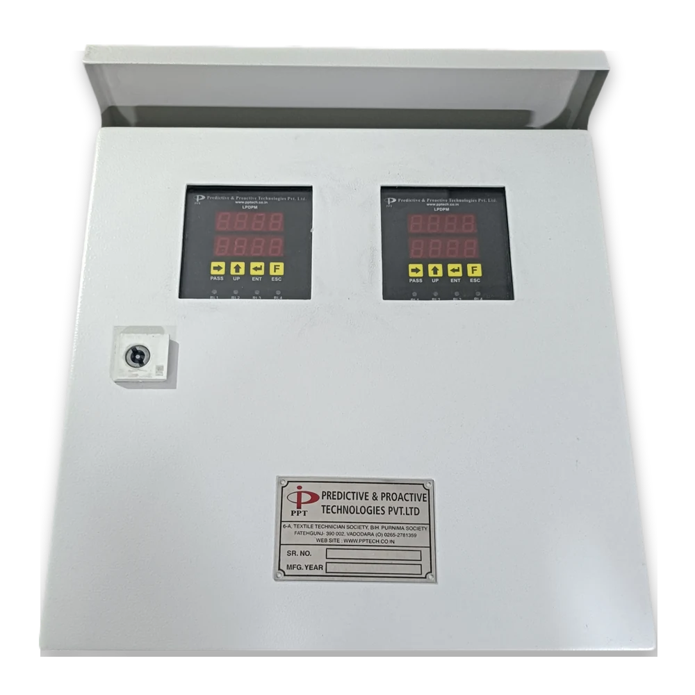 PPT display panel with LPDPM meters